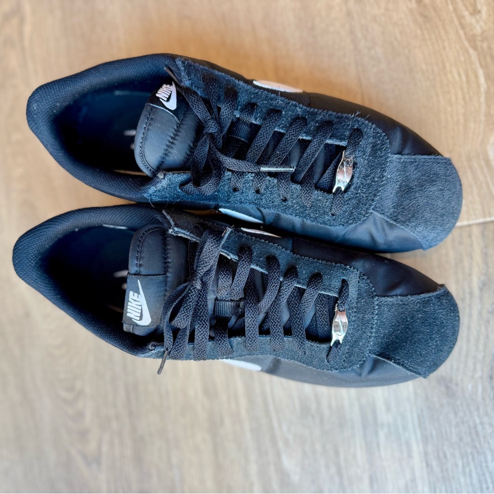 Nike Cortez textile black size 10 Men’s - Picture 4 of 6